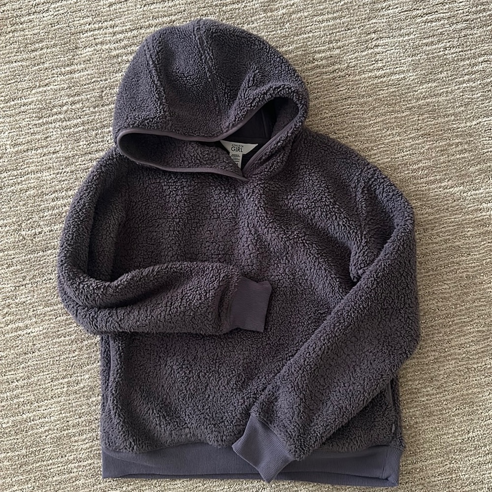 Athleta Girl So Snug Sherpa Hoodie